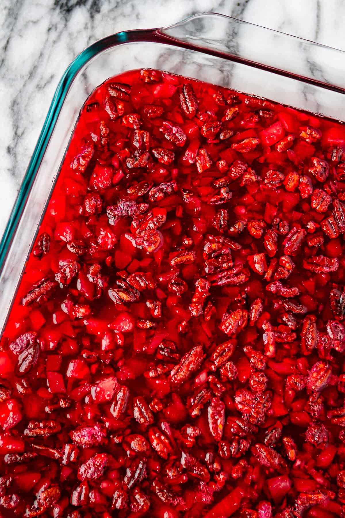 Triple Layer Vintage Christmas Jell-O Salad - House of Nash Eats