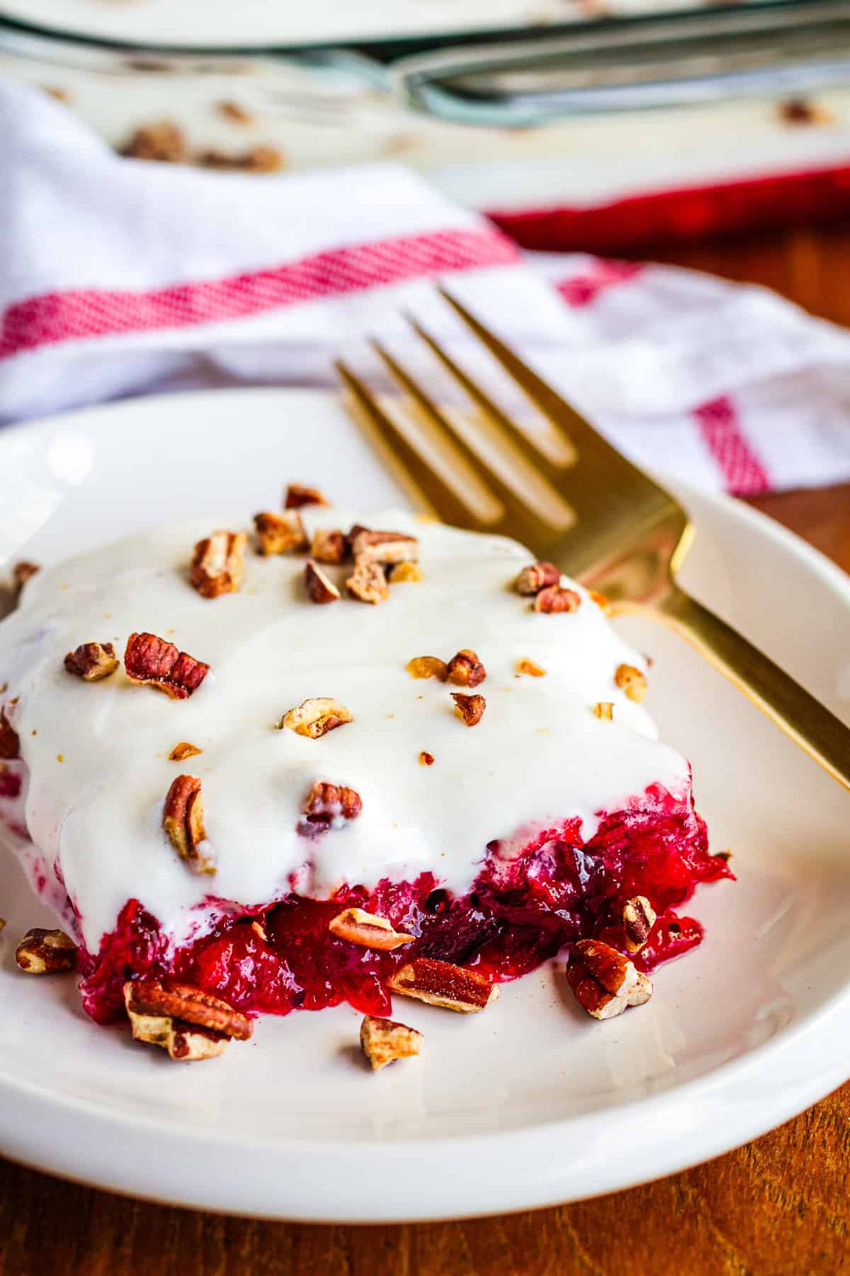 layered cranberry salad recipe