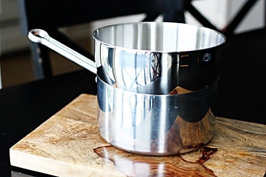 How To Make & Use A Double Boiler, Just The Tip