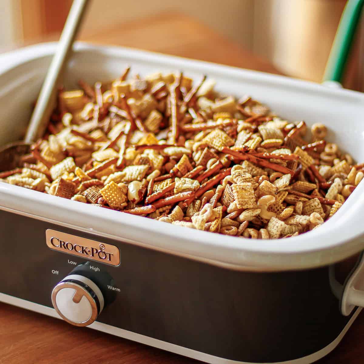 Chex Mix Recipe (Oven or Crockpot) - Kitchen Fun With My 3 Sons