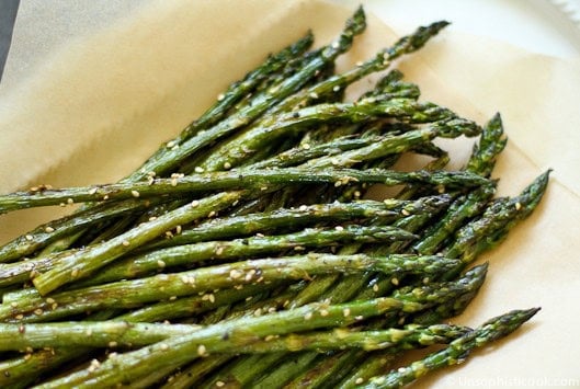 Roasted Sesame Asparagus