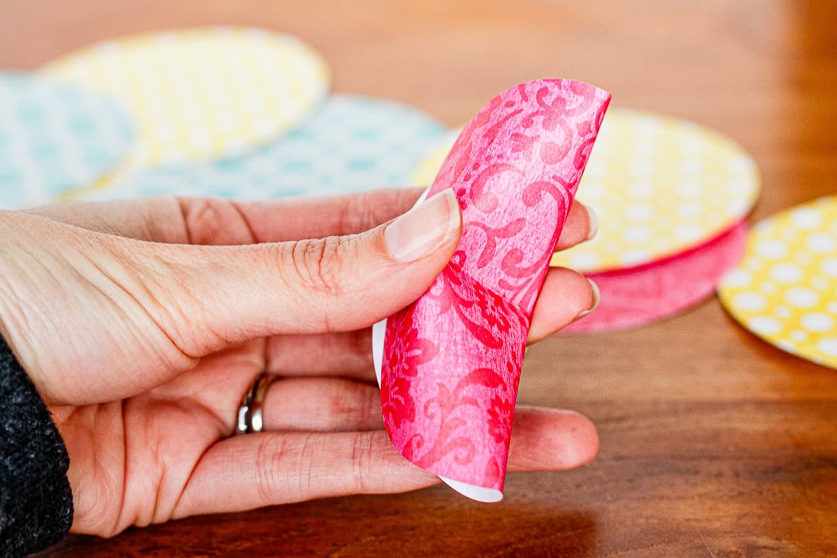 DIY Origami Fortune Cookie for Valentine's Day - The Crafting Nook