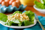 Egg Salad Recipe -- this delicious simple & classic egg salad recipe is the perfect way to use up an overabundance of hard-boiled eggs! | unsophisticook.com
