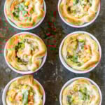 mini chicken pot pies baked in ramekins