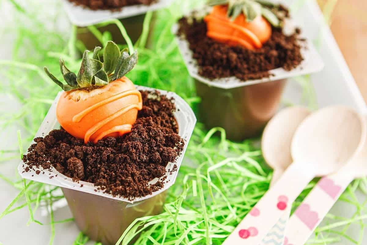 Easter Dirt Cups Recipe