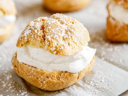 Jumbo German Cream Puffs Recipe
