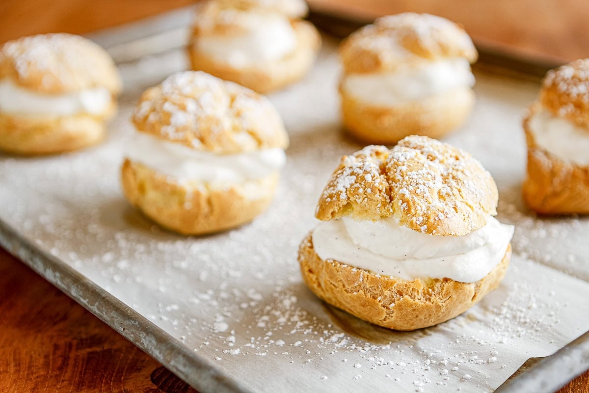 Easy Cream Puffs - Rich And Delish