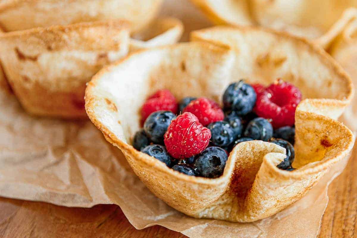 Homemade Tortilla Bowls