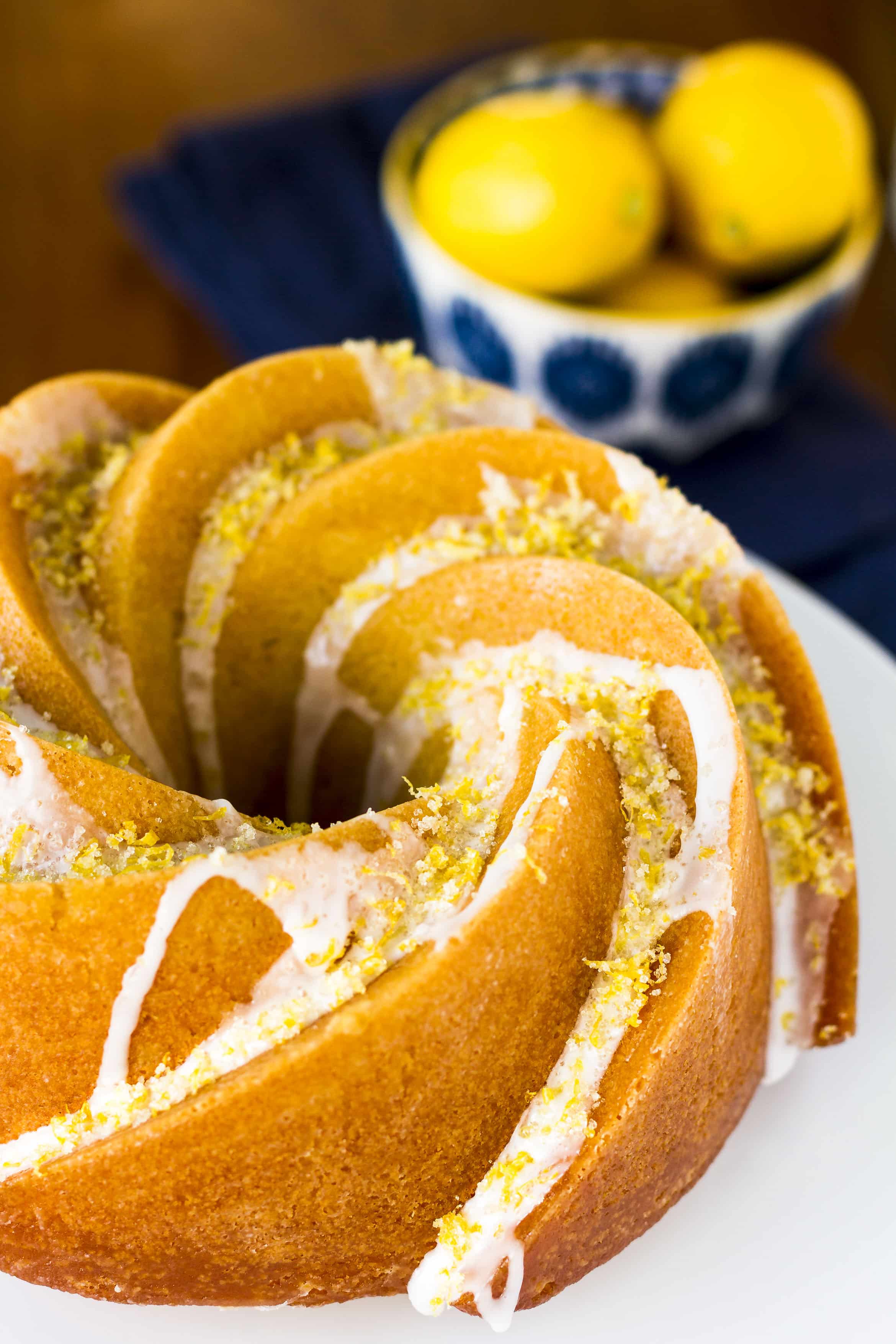 Super Moist Lemon Bundt Cake - Butter Be Ready