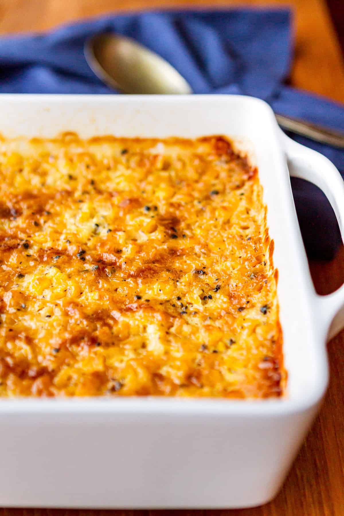 Baked Creamed Corn Casserole (Without Jiffy Mix) - Unsophisticook