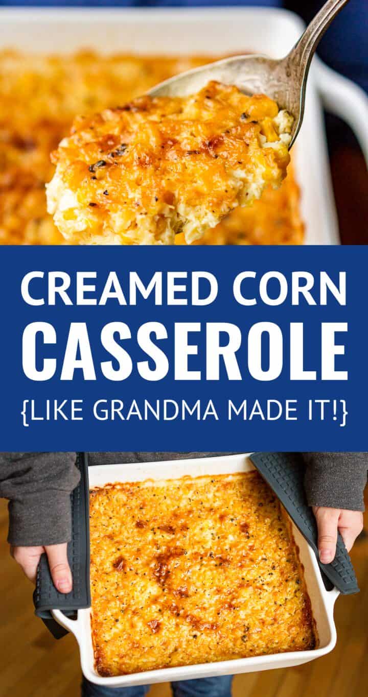 corn casserole the way grandma made it