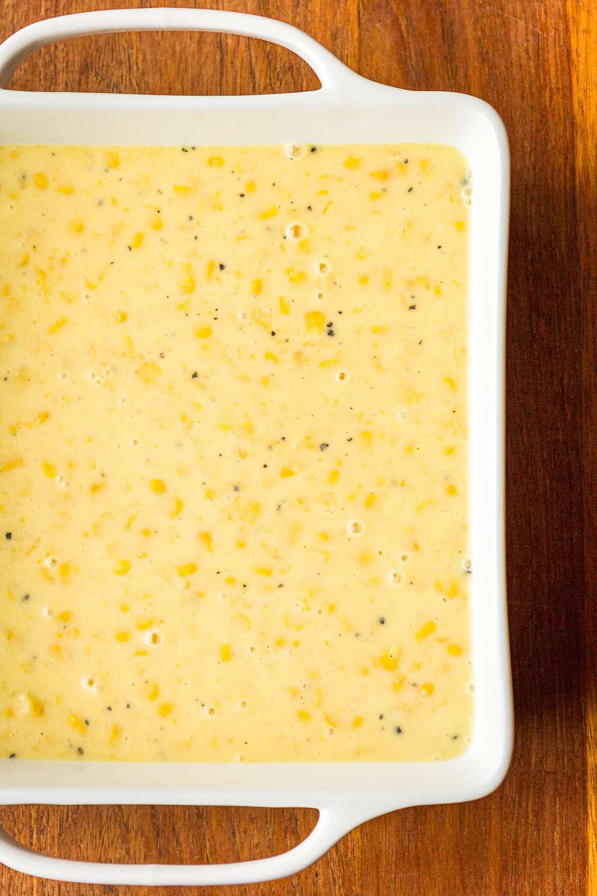 Baked Creamed Corn Casserole (Without Jiffy Mix) - Unsophisticook