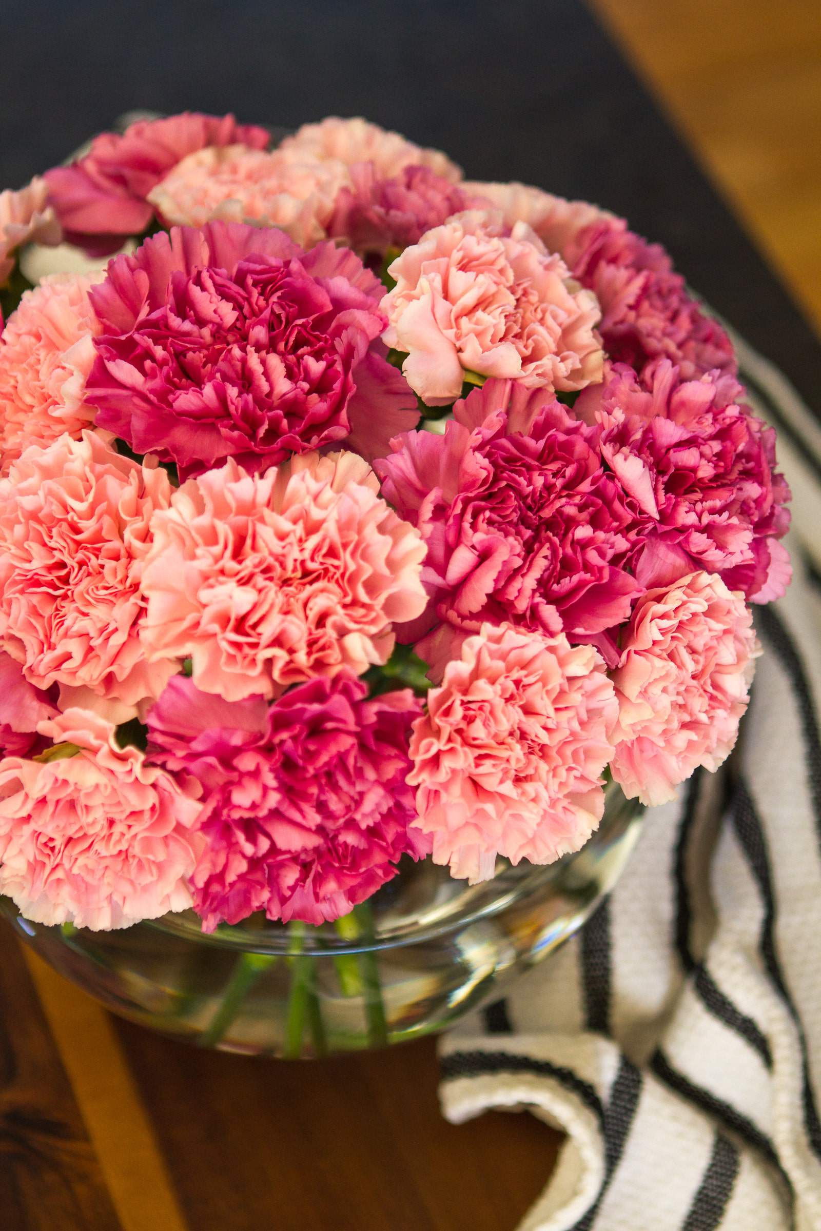 pink carnation flower bouquet