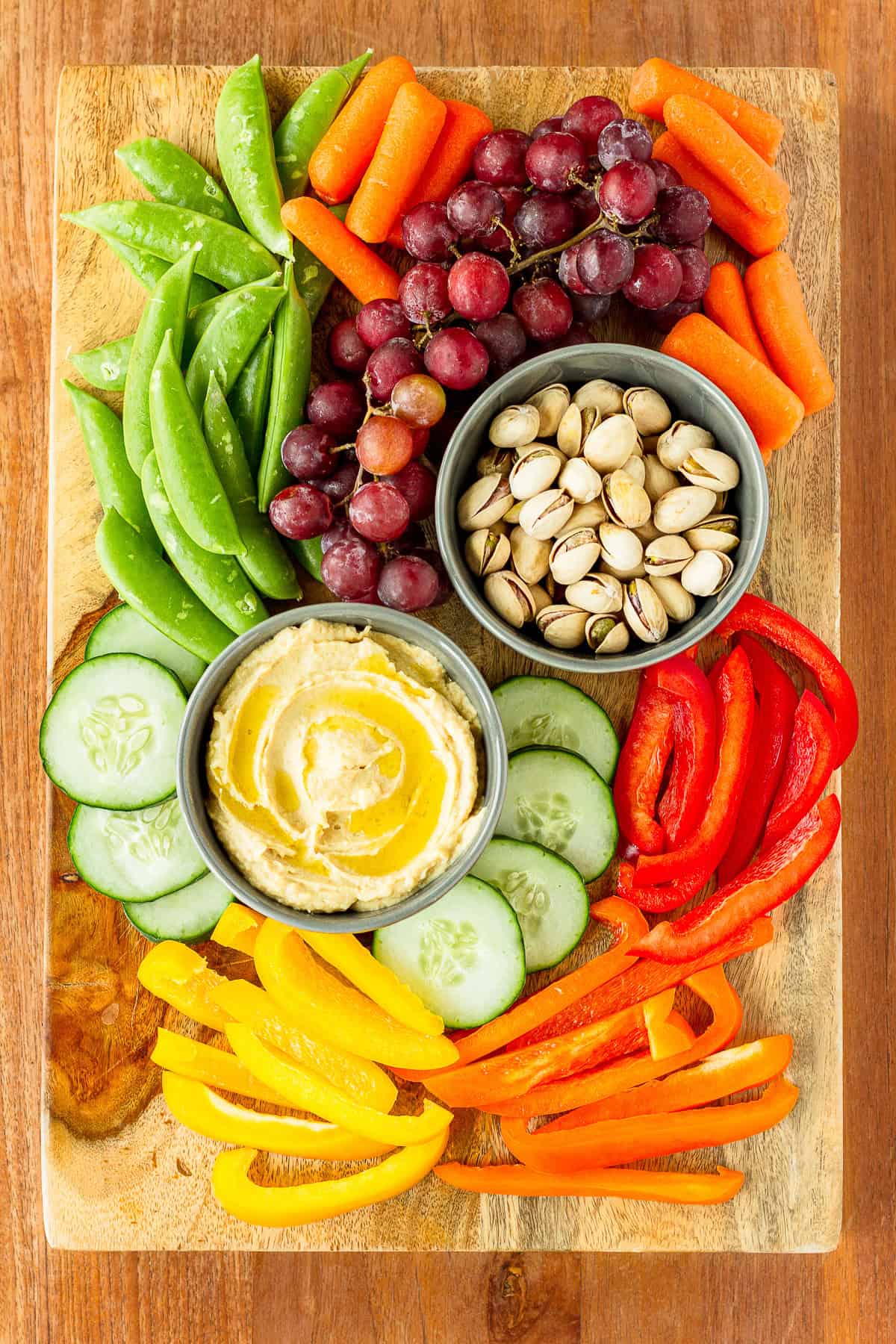 Snack Box - Hummus, Veggies & Cheese - Food Made Fresh