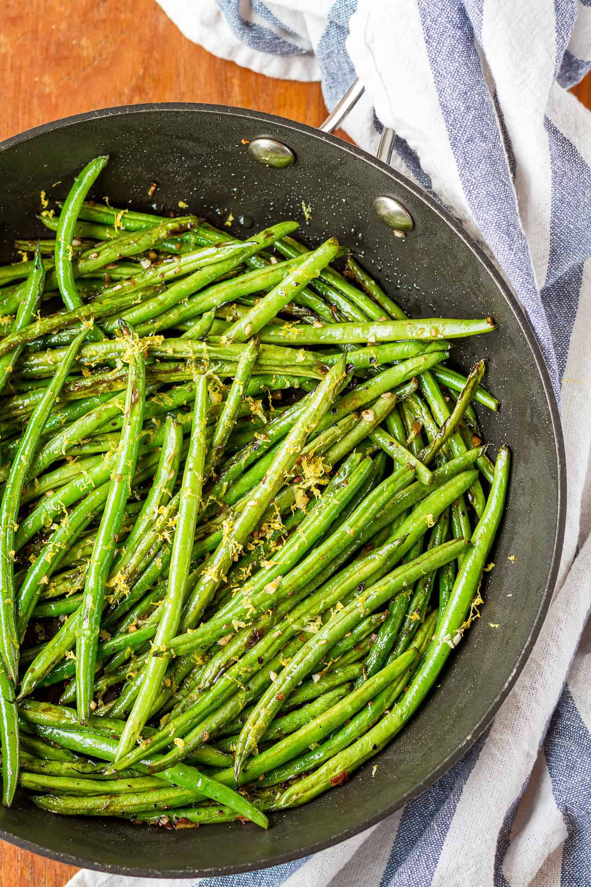 Sauteed Green Beans with Garlic Side Dish Unsophisticook