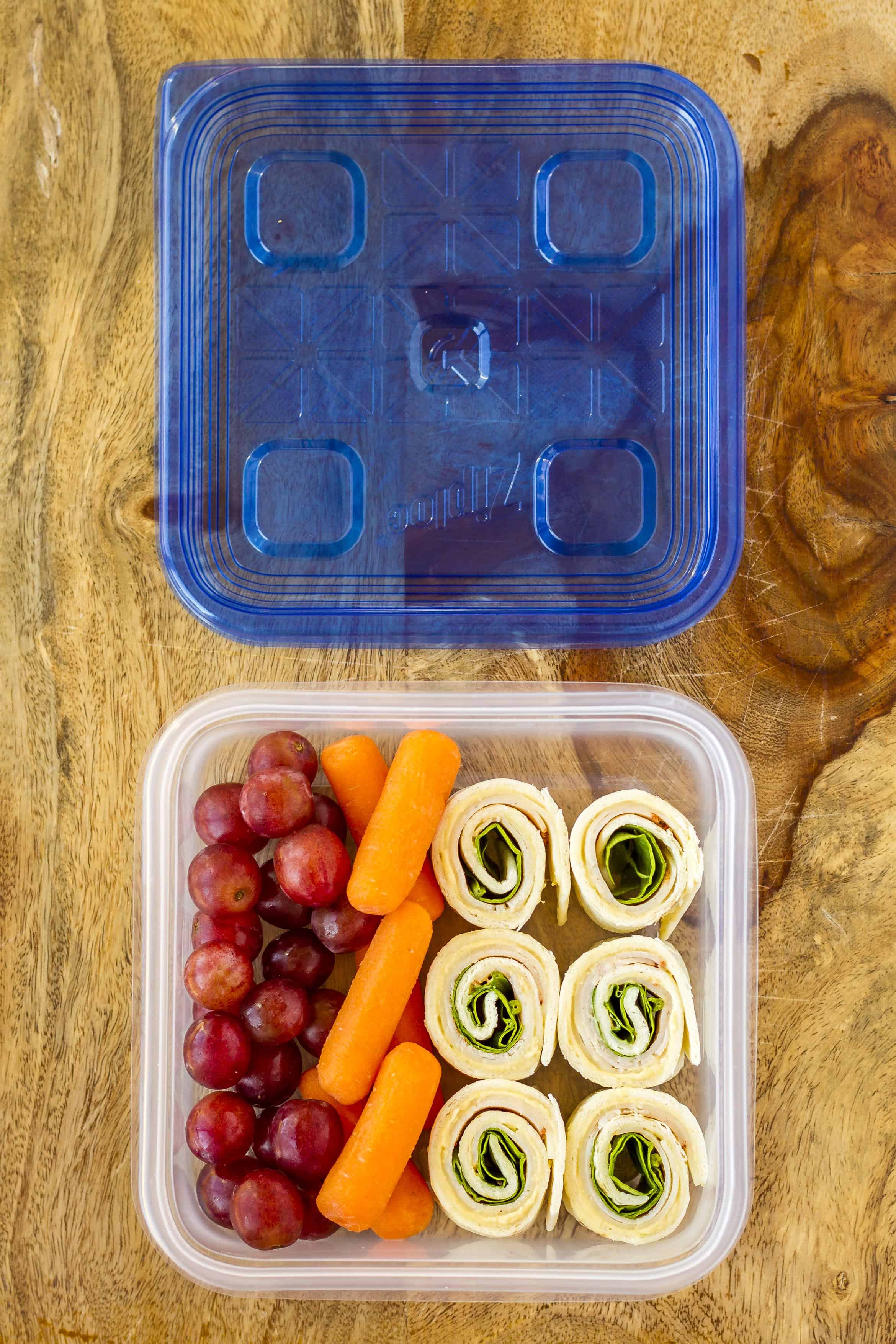 Turkey & Cheese Pinwheels Bento Lunch