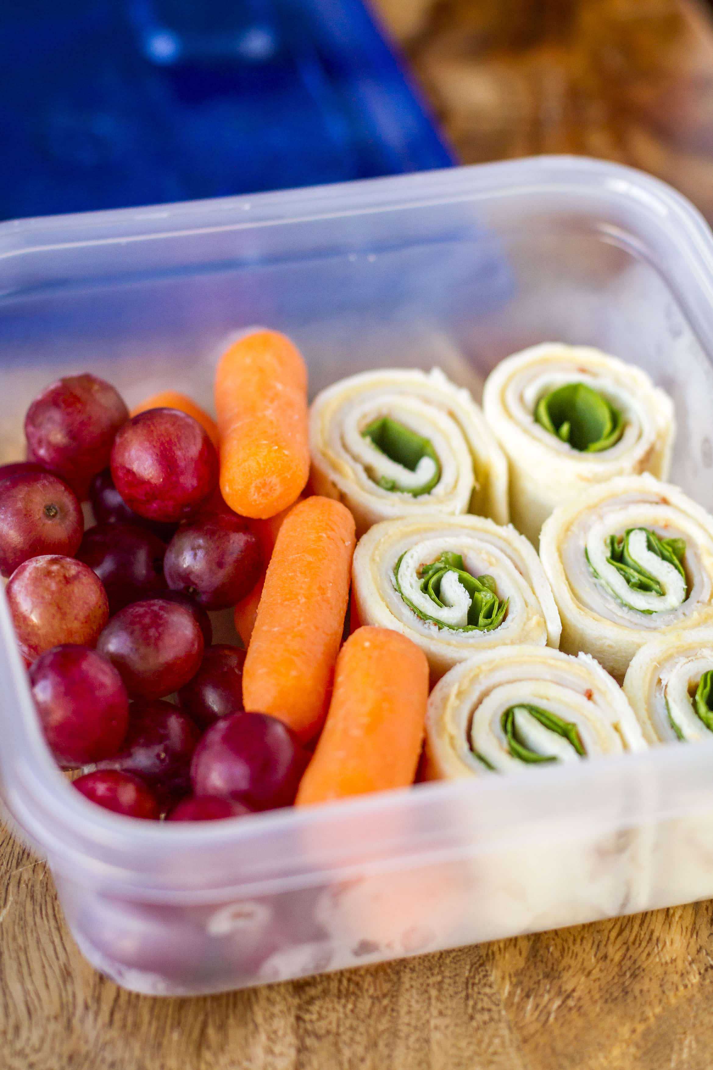 Turkey Hummus Pinwheels Meal Prep Lunch Idea Unsophisticook