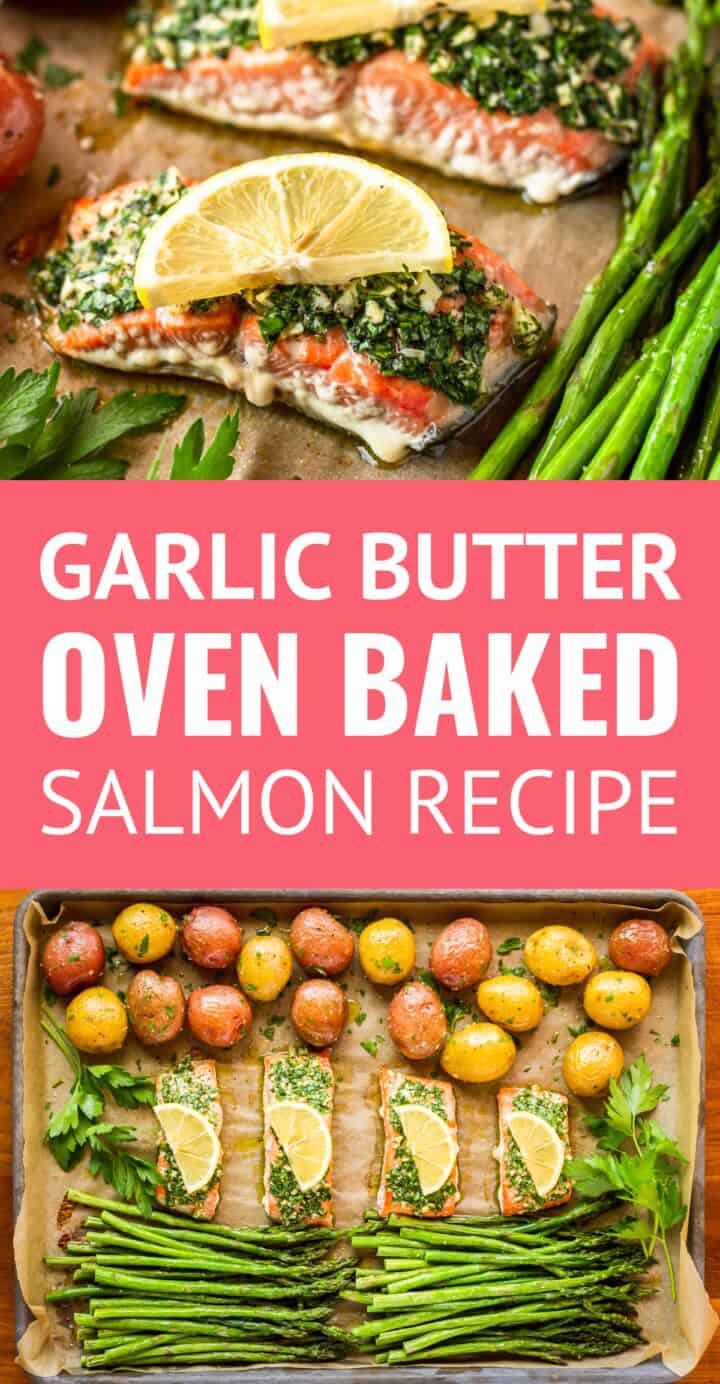 oven baked salmon recipe with asparagus and potatoes