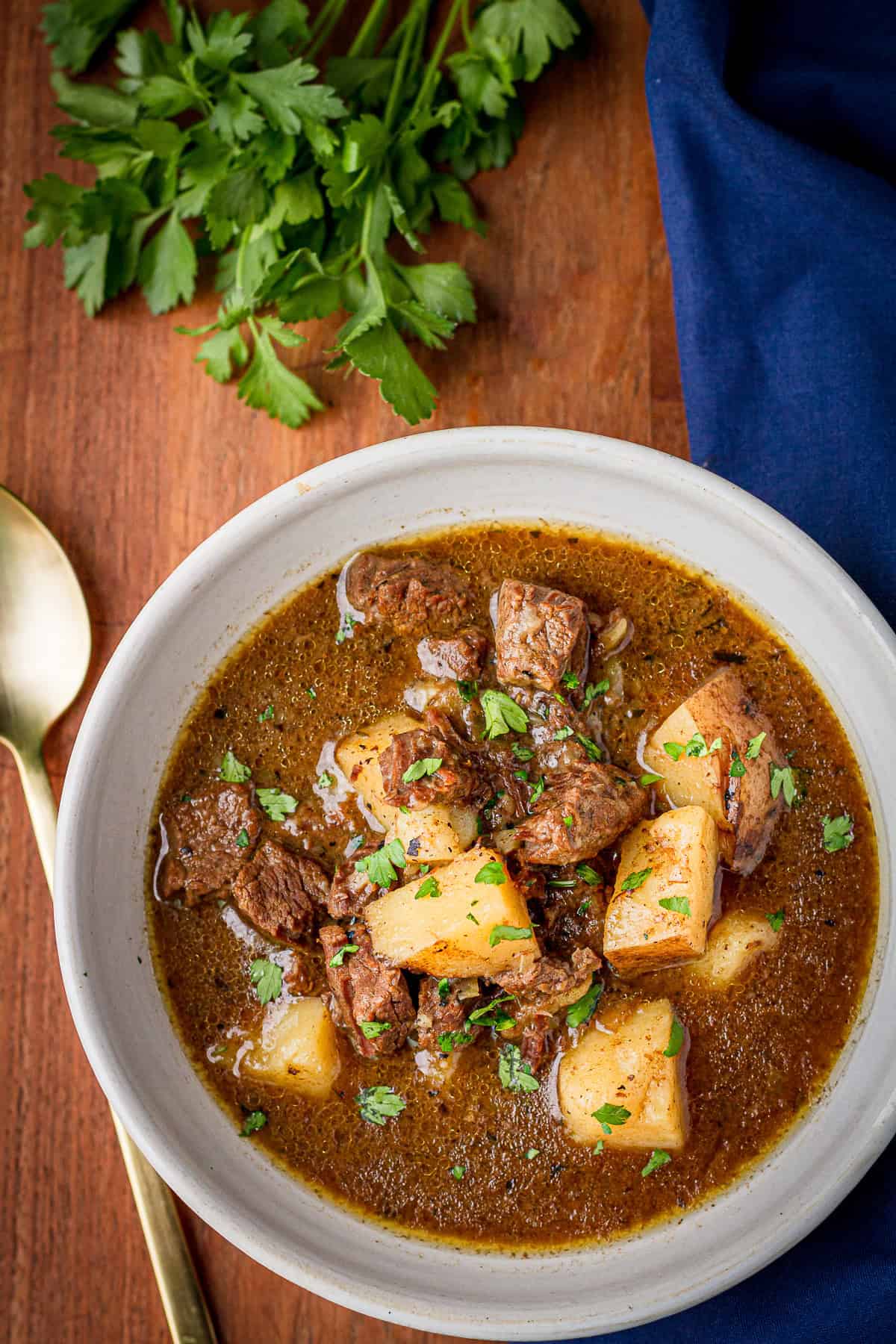 Instant Pot Meat and Potatoes Beef Stew Unsophisticook