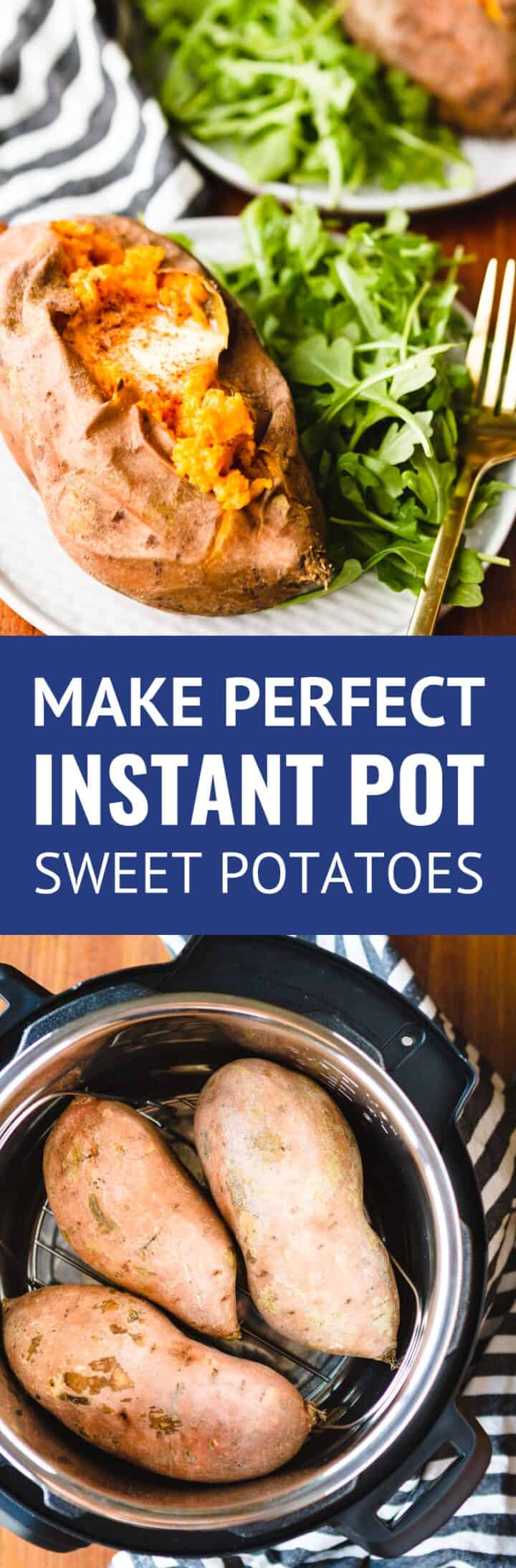 instant pot sweet potato
