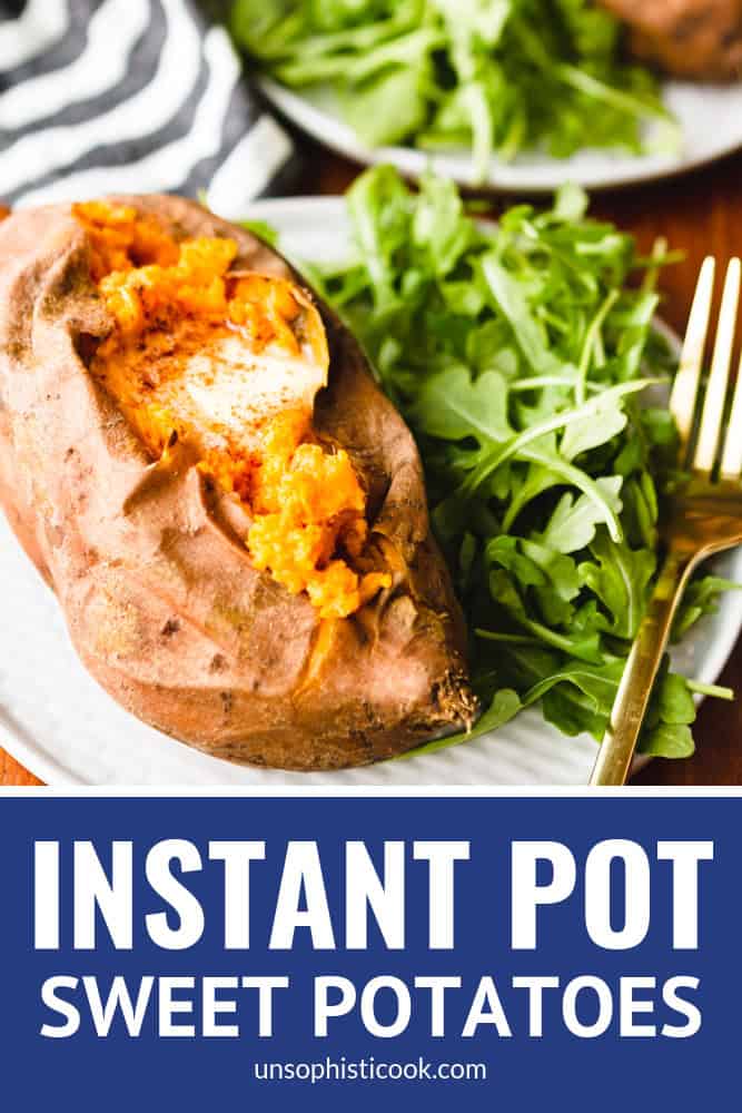 sweet potato instant pot
