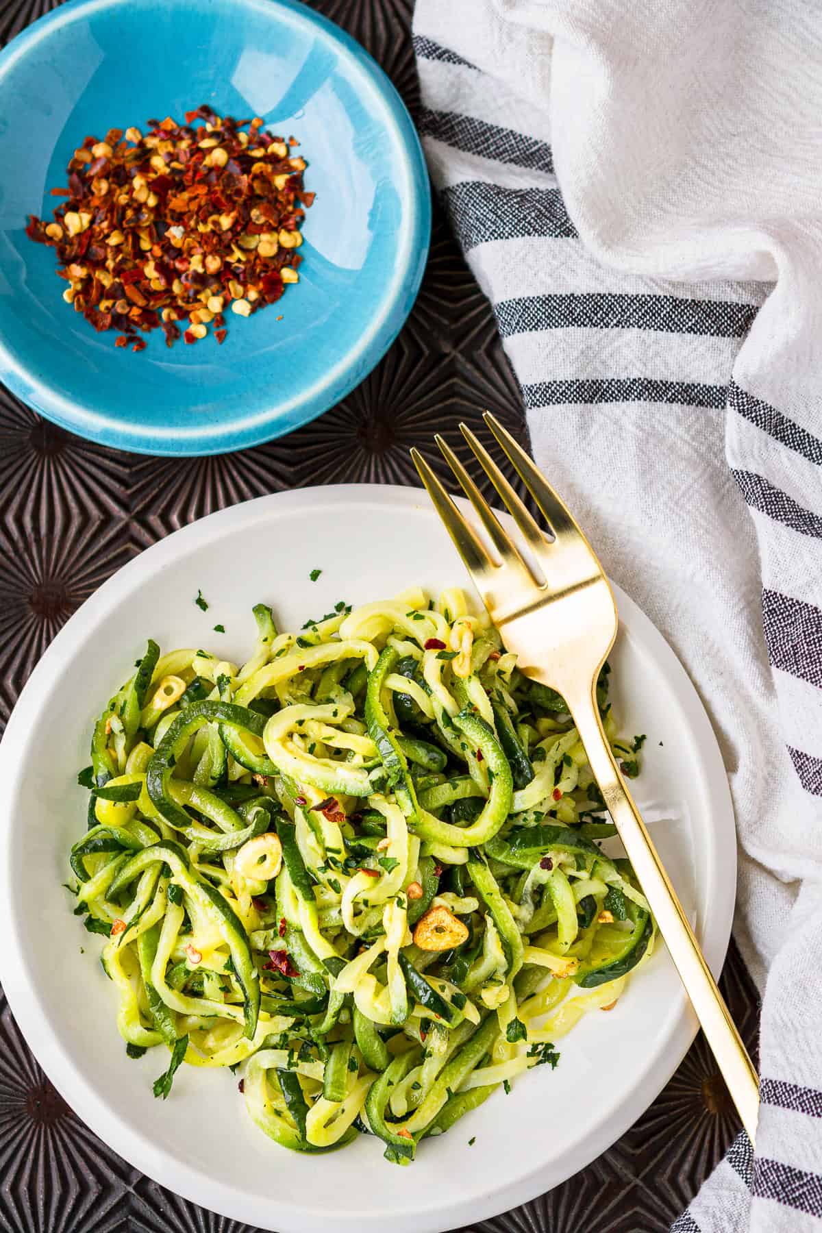 Our Best Garlic Zucchini Noodles Pasta