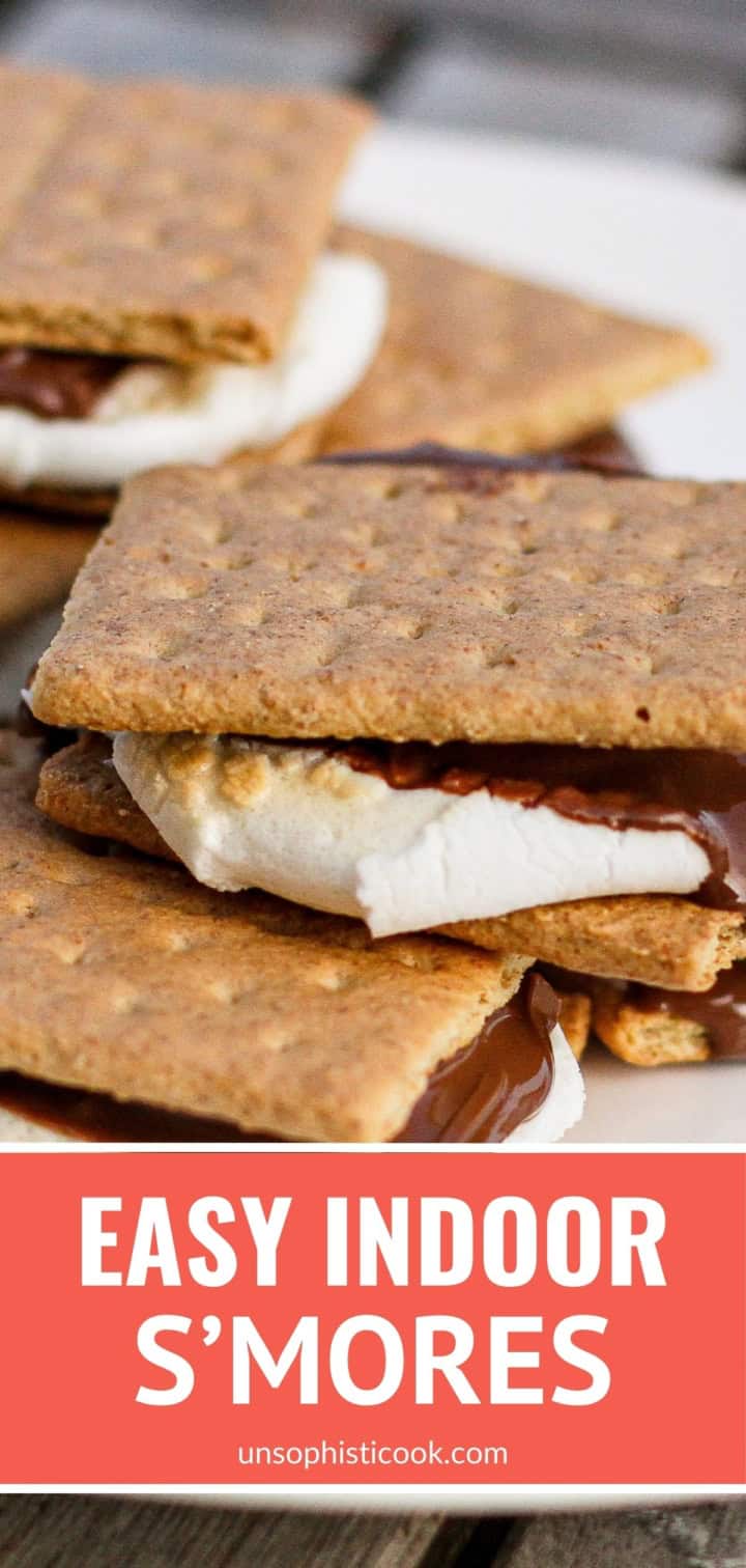 anytime indoor s'mores pinterest graphic
