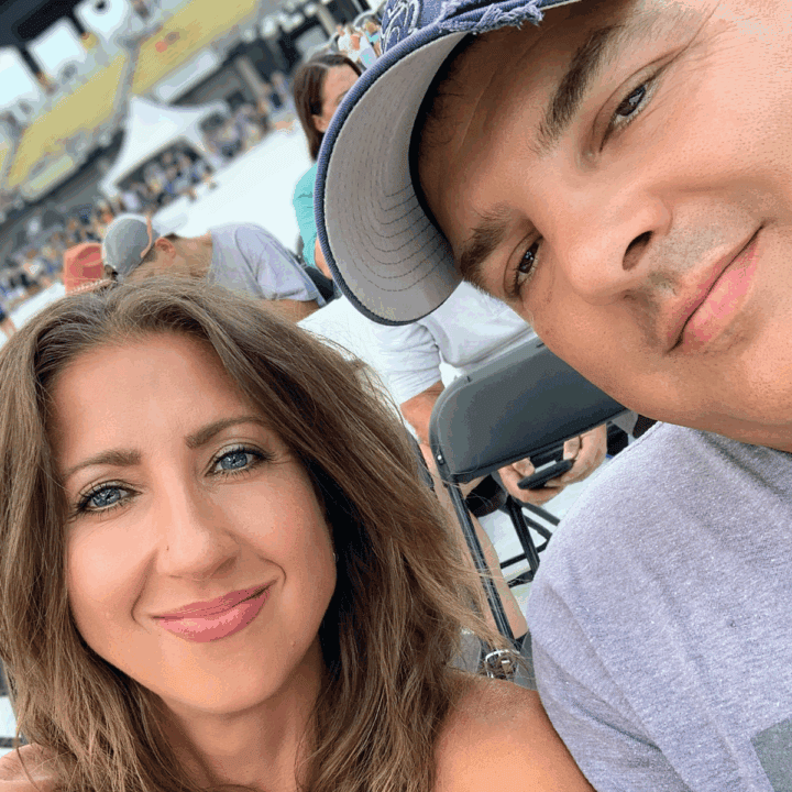 Tara Kuczykowski, founder of Unsophisticook.com, with husband Luke Kuczykowski