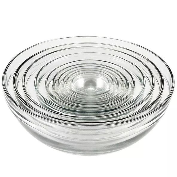 Anchor Hocking Glass Mixing Bowl Set