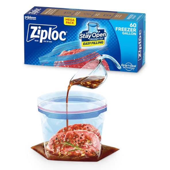 Ziploc Gallon Food Storage Freezer Bags