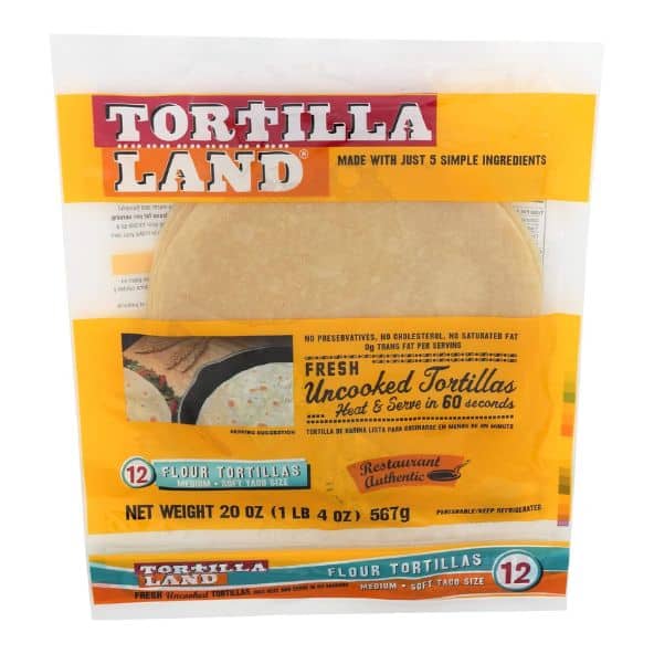 Tortilla Land Fresh Uncooked Tortillas