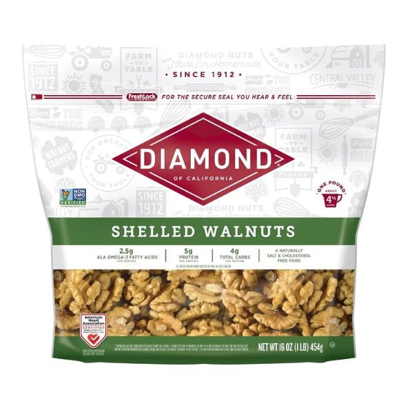 Diamond of California Shelled Walnuts