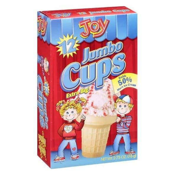Joy Jumbo Cake Ice Cream Cones